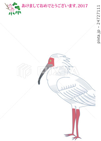 トキの年賀状 トキの年賀状 24727111