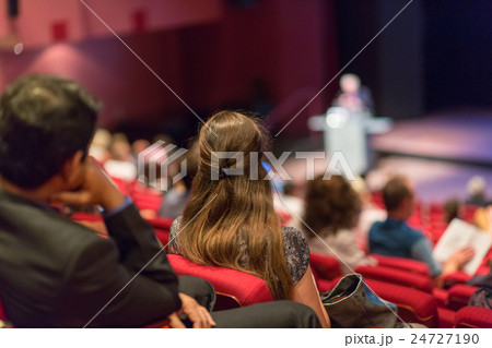 Audience in the lecture hall. Audience in the lecture hall. 24727190