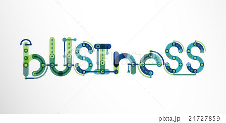 Business word lettering Business word lettering 24727859