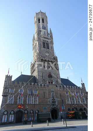 ブルージュのマルクト広場にある鐘楼 24730677