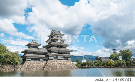 松本城の風景 松本城の風景 24730731