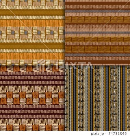 Ethnic seamless pattern set 24731346