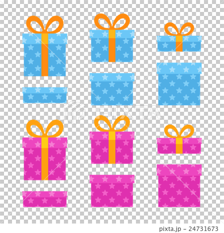 Christmas Boxes with Stars 24731673