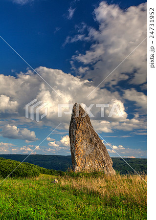 Millennium menhir on the hill 24731952