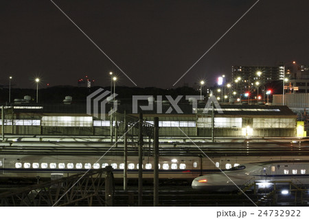 東海道新幹線の車両基地(大井基地) 東海道新幹線の車両基地(大井基地) 24732922