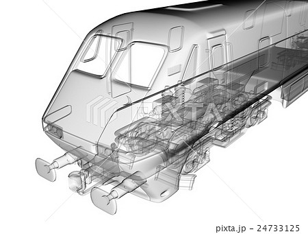 isolated transparent train image 24733125