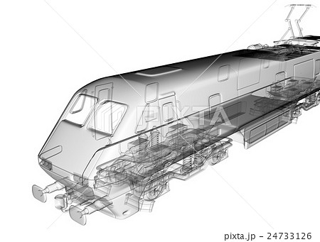 isolated transparent train image 24733126