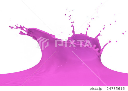splashing paint 24735616