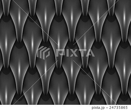 Black dragon scales seamless background texture Black dragon scales seamless background texture 24735865