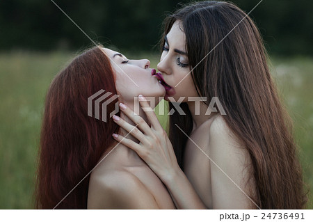 Sensual Lesbian Kisses