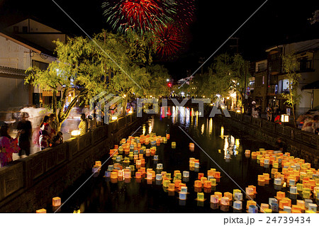 城崎温泉大谿川灯篭流し 24739434