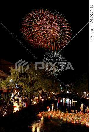 城崎温泉大谿川灯篭流し 24739449