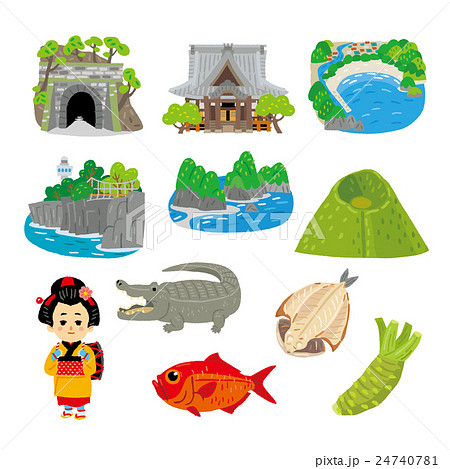 伊豆イラスト 伊豆イラスト 24740781
