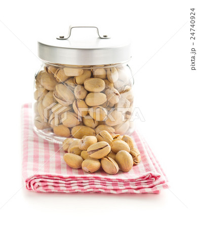 The pistachio nuts. The pistachio nuts. 24740924