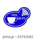 Free Wi-Fi zone vector icon 24742082