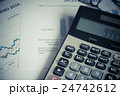 Finance information on business charts and tables 24742612
