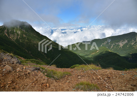 赤岳登山道から見る景色 24742806