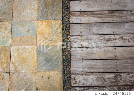 Old wood background . Old wood background . 24746136