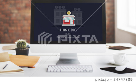 Think Big Investment Opportunity Business Concept Think Big Investment Opportunity Business Concept 24747309