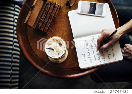 Coffee Relaxation Beverage Planning Data Digital Concept 24747483