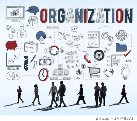 Organization Company Corporate Management Concept Organization Company Corporate Management Concept 24748072