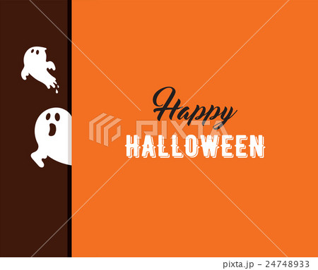 Halloween greeting cards, banner with ghost Halloween greeting cards, banner with ghost 24748933