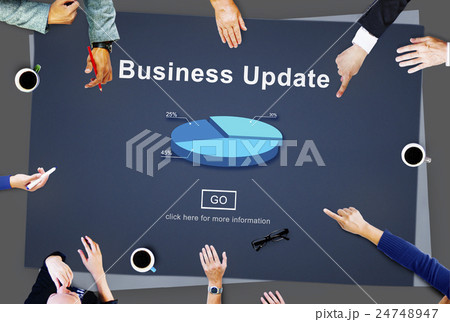 Business Update Graph Chart Graphics Concept 24748947