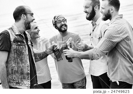 Celebrate Enjoyment Friends Together Unity Social Concept 24749625