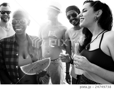 Celebrate Enjoyment Friends Together Unity Social Concept Celebrate Enjoyment Friends Together Unity Social Concept 24749738