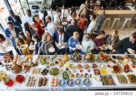 Food Festive Restaurant Party Unity Concept Food Festive Restaurant Party Unity Concept 24750813