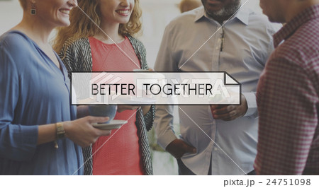 Communication Connection Together Cowork Collegues Concept 24751098