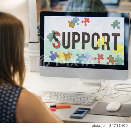 Support Aid Assistance Coaching Collaboration Concept 24751409