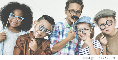 Children Kids Friends Playful Happiness Concept 24752114