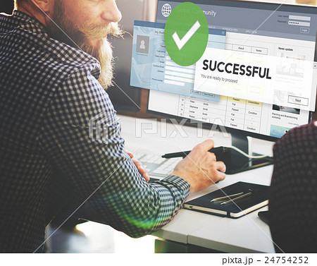 Successful Well Done Accomplishment Achievement Excellence Concept 24754252