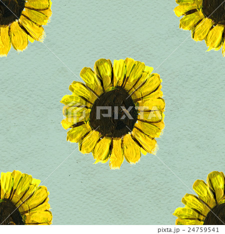 Seamless pattern with sunflowers Seamless pattern with sunflowers 24759541