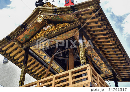 祇園祭　月鉾の鉾建て 24761517