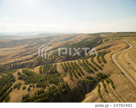 Aerial landscape in Crimea Aerial landscape in Crimea 24762402