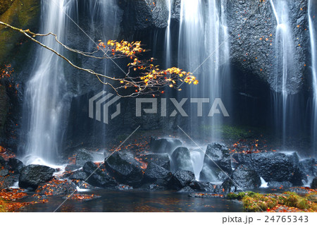 秋の達沢不動滝 秋の達沢不動滝 24765343