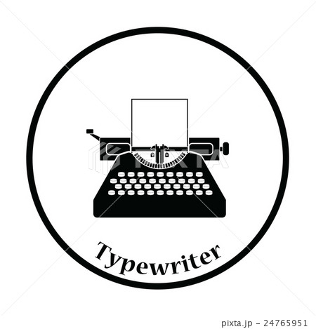 Typewriter icon Typewriter icon 24765951