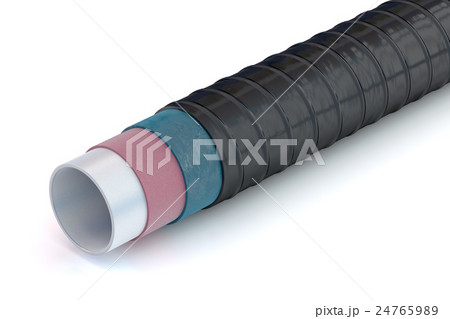 pipe with insulation coatings 24765989