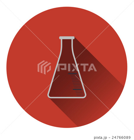 Icon of chemistry cone flask 24766089