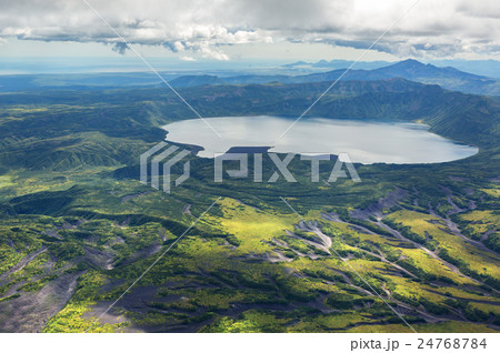 Crater Karymsky Lake. Kronotsky Nature Reserve on 24768784