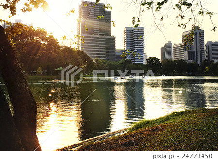Building Cityscape Skyline Downtown Concrete Jungle Concept 24773450