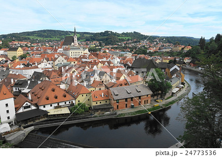 世界遺産　チェスキークルムロフ 24773536