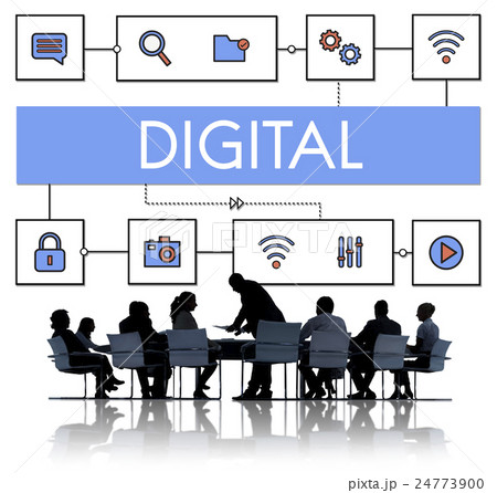 Network Connection Data Internet Technology Concept Network Connection Data Internet Technology Concept 24773900