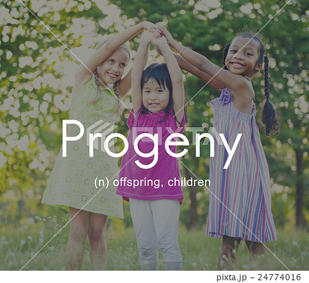 Progeny Children Generation Juvenile Young Kids Concept 24774016