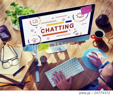 Chatting Communication Message Online Concept 24774372