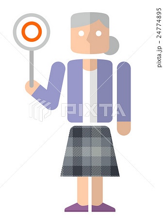 シニア女性：回答　正解 24774895