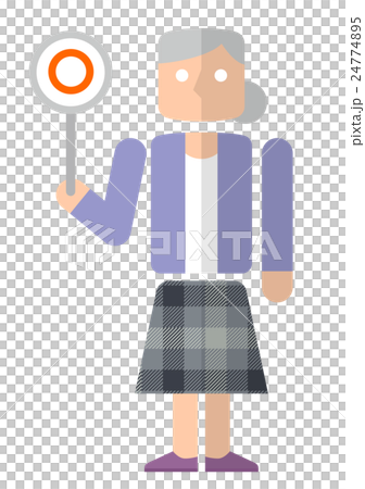 シニア女性：回答　正解 24774895