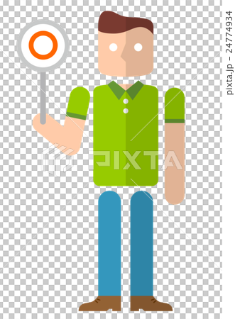 Young man: answer correct answer 24774934